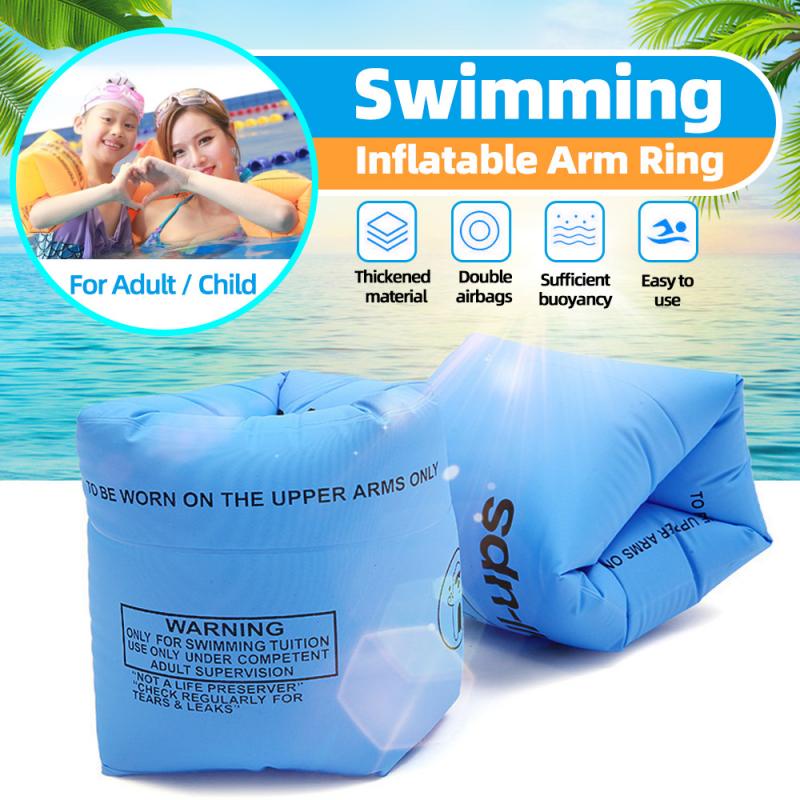 Bộ 2 Phao Bơi Đeo Cánh Tay HdoorLink Bằng PVC Dày Dặn Tiện Dụng Cho Người Lớn Và Trẻ Em