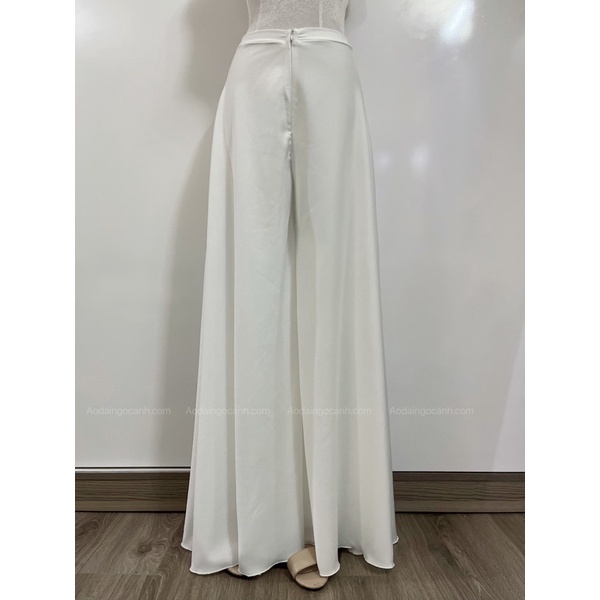 Quần váy mặc áo dài - lụa tây thi - nhiều màu- hình shop chụp