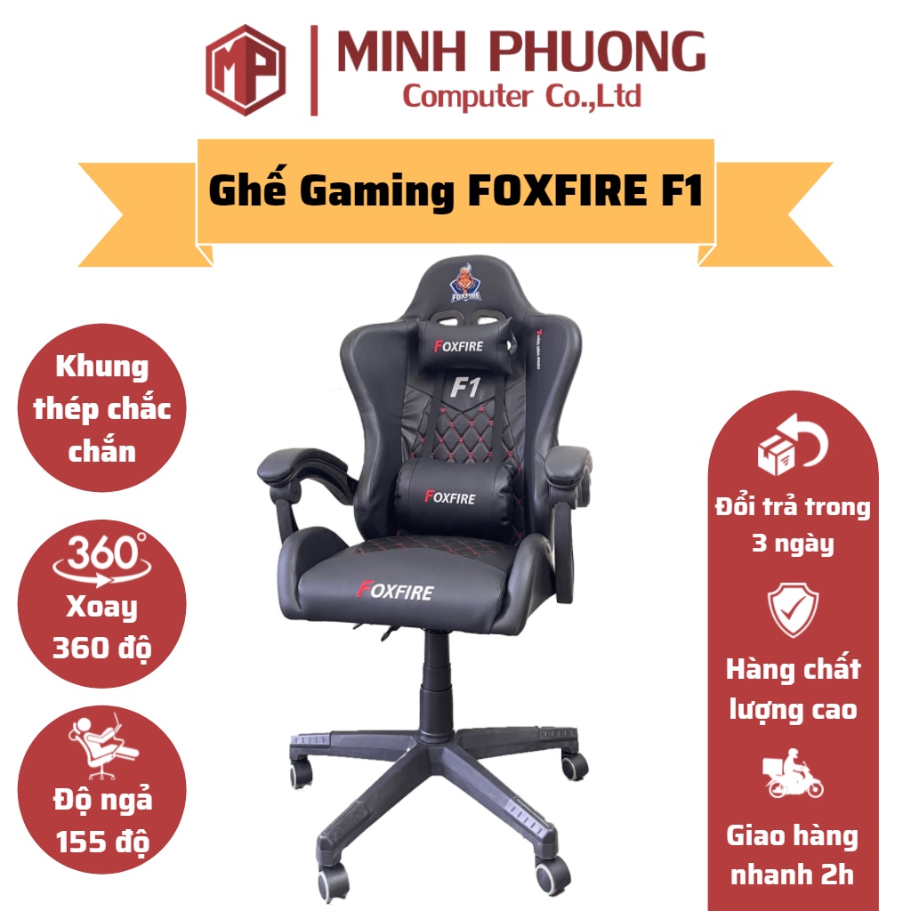 Ghế Gaming FOXFIRE F1 - Hàng chất lượng