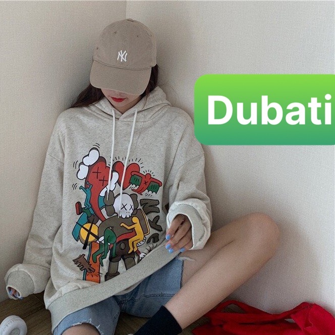 Áo Hoodie Nam Nữ, Áo Nỉ In Hình Kwash Mặt Trước Rõ Nét Chất Liệu Đẹp Co Giãn Thoáng Mát- DUBATI FASHION