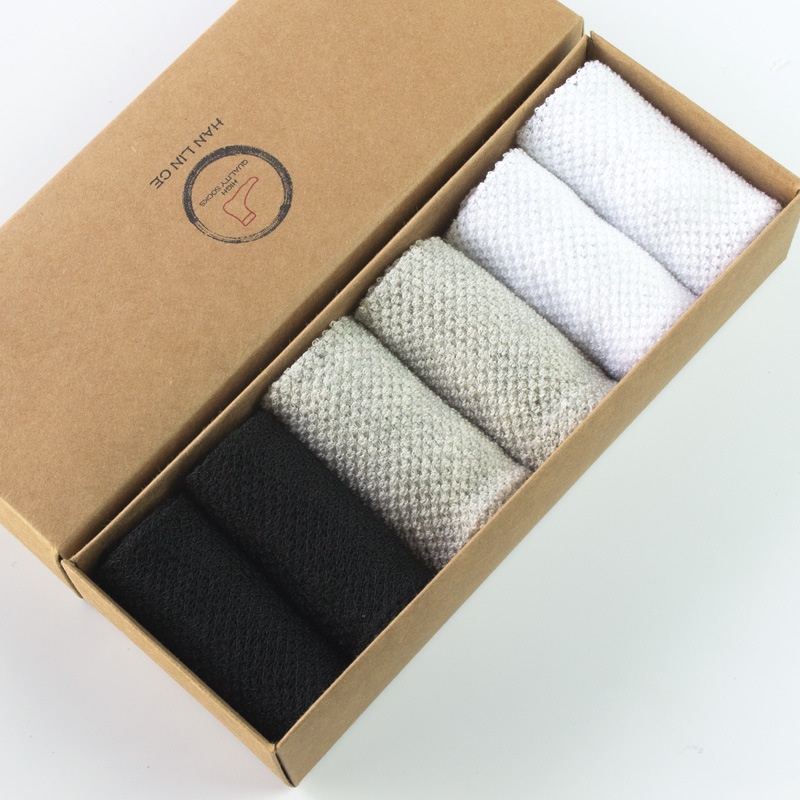 Tất Nam Cổ Ngắn 100% Cotton Có Lưới Thở - Subo Shop