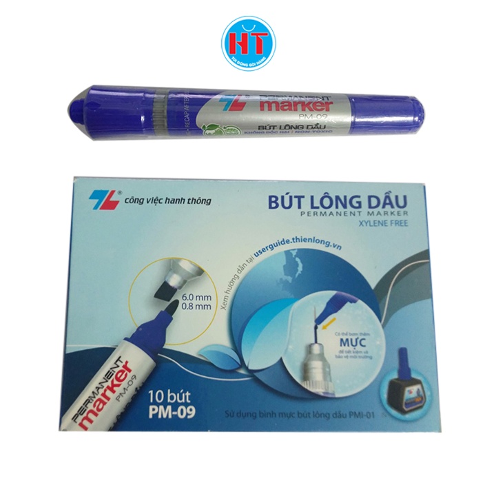 Bút Lông Dầu Thiên Long  - PM09 (Chính Hãng)