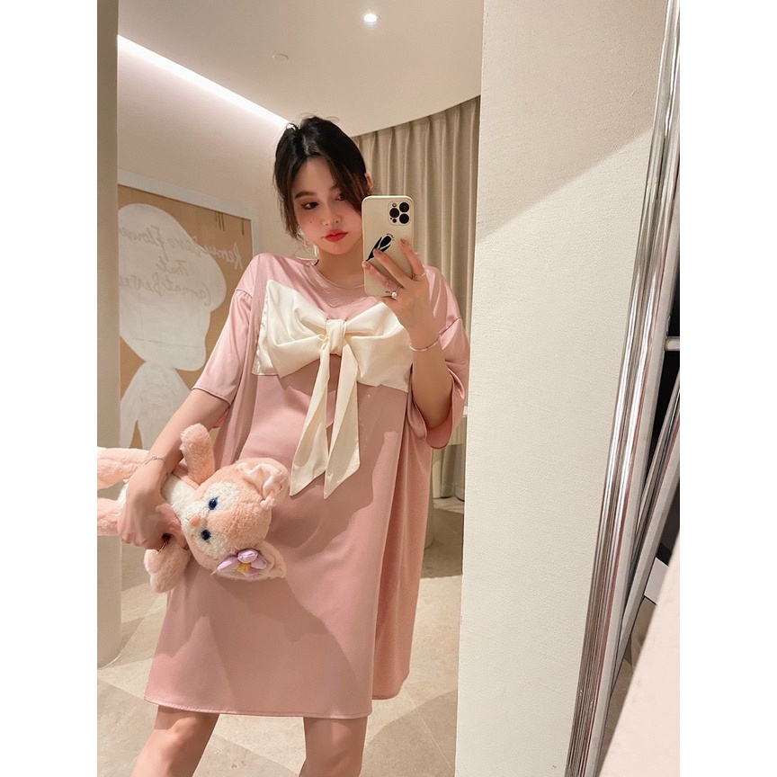 Áo Ngủ Nơ Đáng Yêu - B.Lingerie