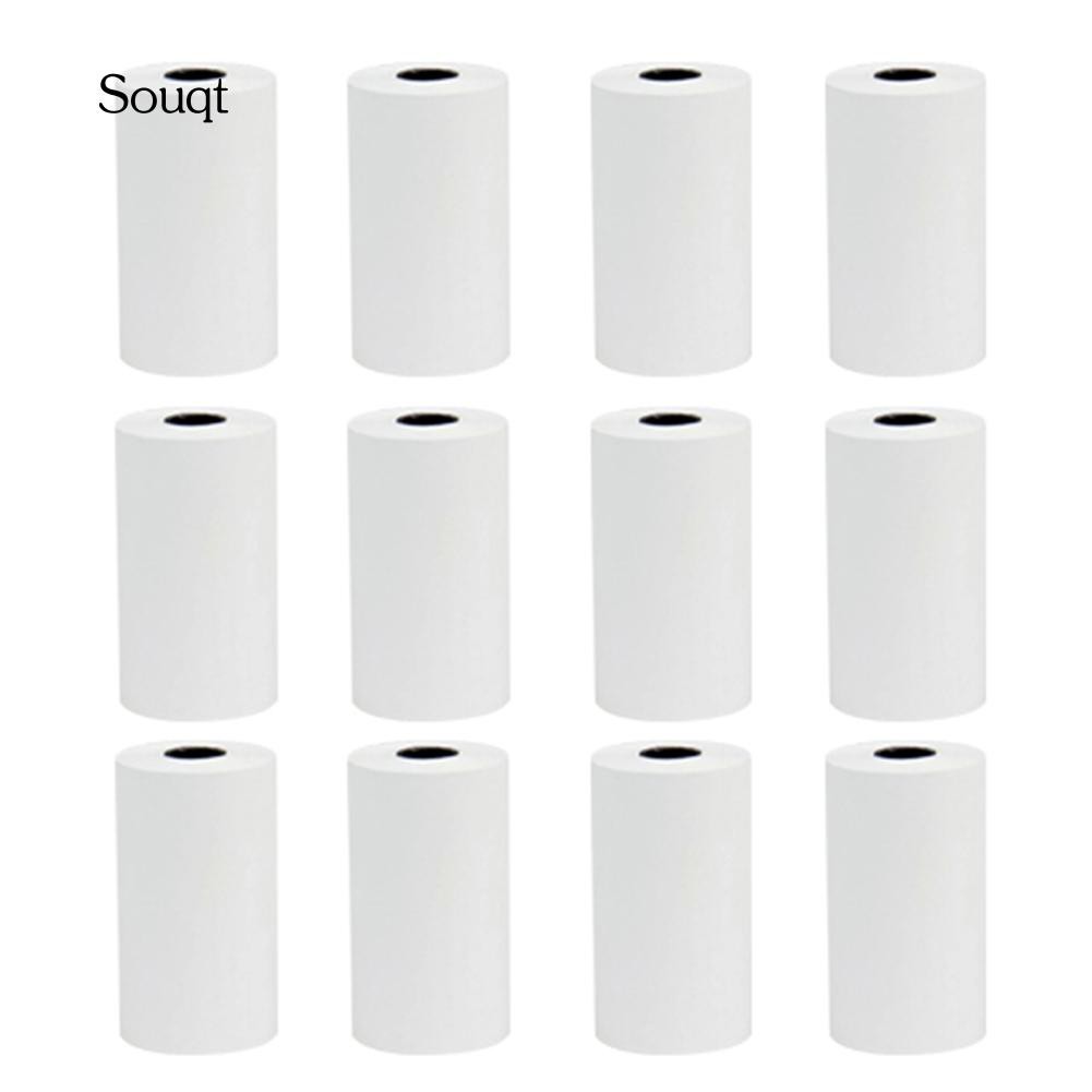 12 Cuộn Giấy Nhiệt 57x30mm Cho Máy In 58mm