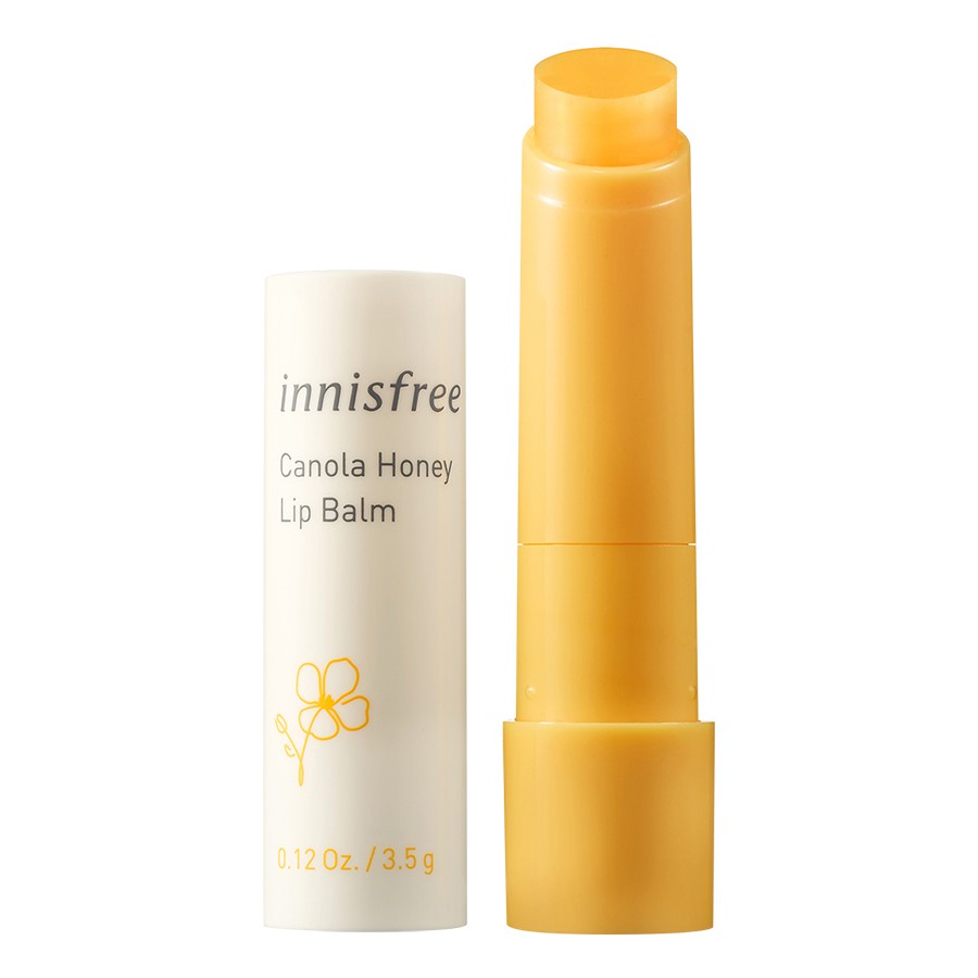 Son dưỡng môi không màu innisfree Canola Honey Lip Balm Deep Moisture 3.5g