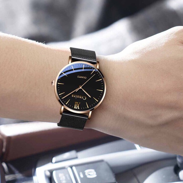 Đồng Hồ Nam Crnaira CR003079 Máy Nhật Siêu Mỏng Dây Thép Không Gỉ Cao Cấp Mặt Kính Tráng Sapphire Chống Trầy Tốt | BigBuy360 - bigbuy360.vn