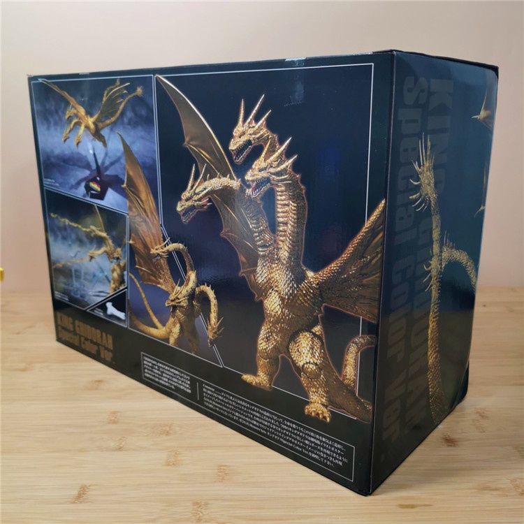 Spot SHM Godzilla monster King kedora three-headed dragon 1 Generation 2 generation movable boxed hand-made