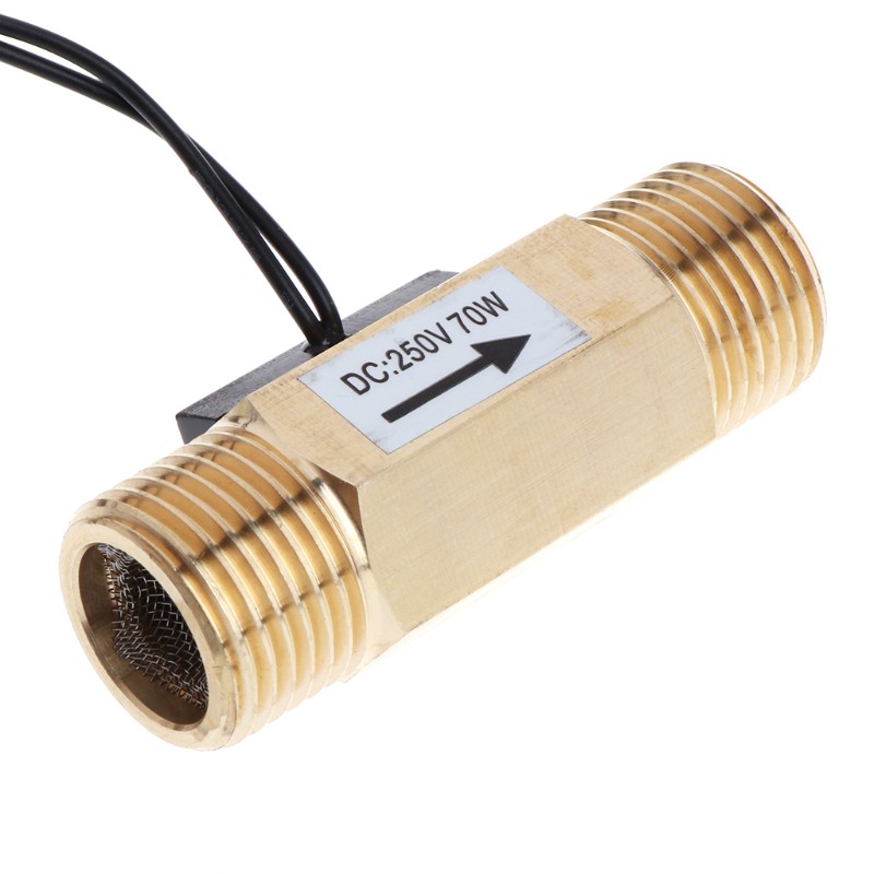 Công tắc cảm biến lưu lượng dòng chảy dc 250v g1 / 2 " dn15 70w
