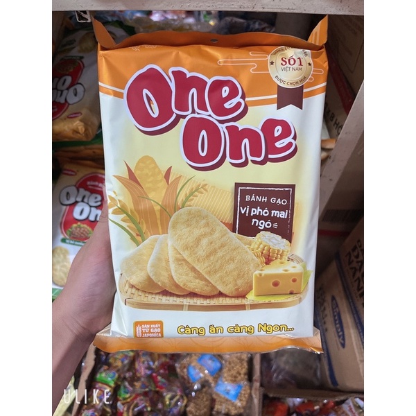 Bánh Gạo One One Vị Phô Mai Ngô