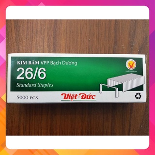 Kim bấm 26/6 Việt Đức - hộp 5000 kim