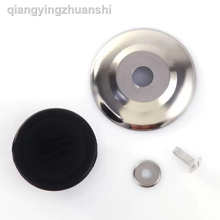 Nắp Đậy Ly Thủy Tinh Bằng Inox Có Tay Cầm Tiện Dụng