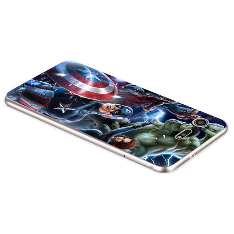 Sony Xperia Z3 Z5 XZ1 XZ2 XZ Premium XZ3 XZ4 Compact Avengers pattern-2 Soft Silicon Case Cover