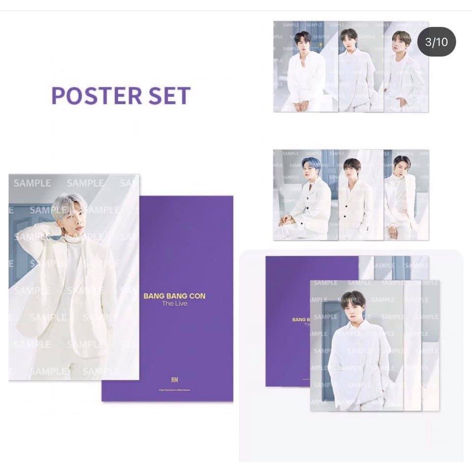 [Có sẵn] Poster tranh ảnh treo tường đợt BANGBANGCON