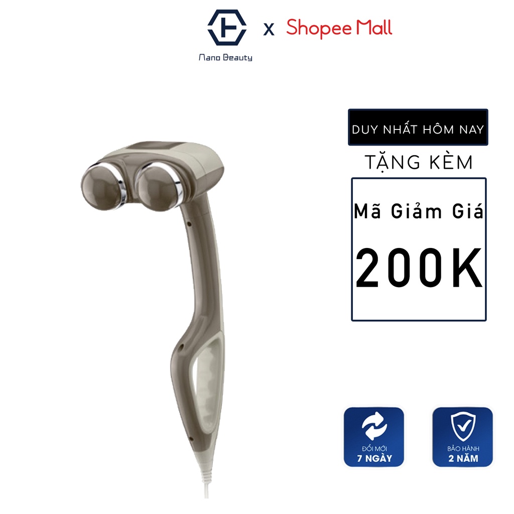 Máy massage cầm tay chuyên dụng kèm nhiệt HoMedics HHP-350 Nhập Khẩu Chính Hãng Bảo Hành 24 tháng