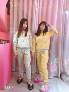 Bộ ngủ nỉ lót bông