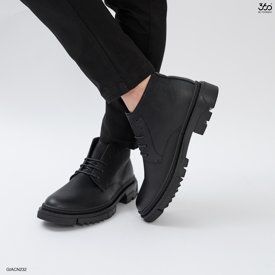 Giày Tây Nam Chelsea Boot cổ cao 360 BOUTIQUE trẻ trung, phong cách - GIACN