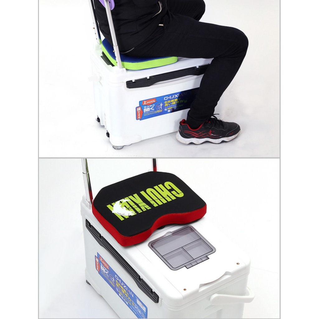 Đệm Lót Thùng Câu Đài Chixuan Cao Cấp, Đện Lót Dầy,chống đau lưng,mỏi Lưng trong quá trình câu cá