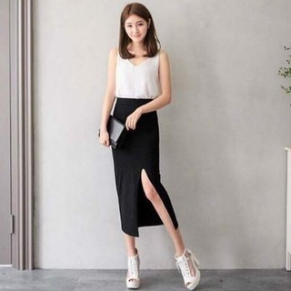 Chân váy cạp chun