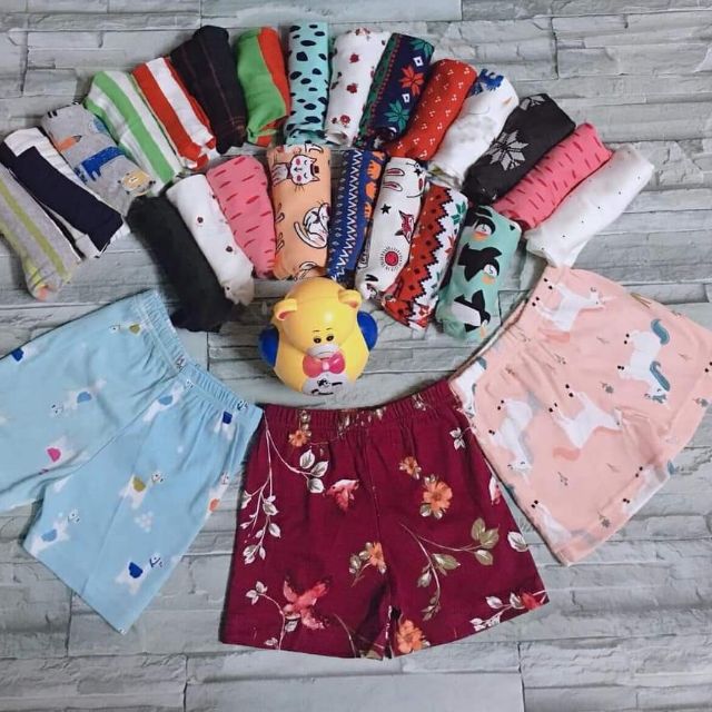 Combo 10 quần Borip bé trai/bé gái
