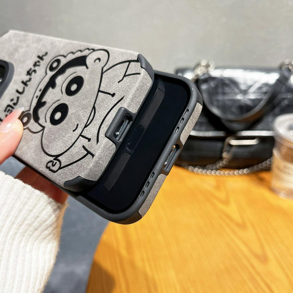 Ốp Lưng Bé Shin Ngộ Nghĩnh Nhiều Mẫu Mã Cho Điện Thoại iPhone 14Promax 14Pro 14 13Promax 13Pro 13 12 11