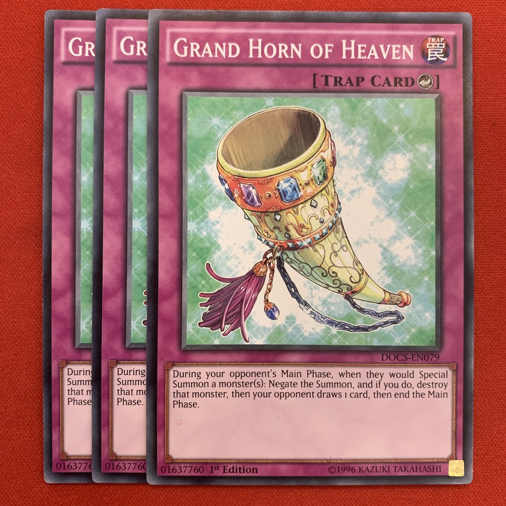 [EN][Thẻ Bài Yugioh Chính Hãng] Grand Horn Of Heaven