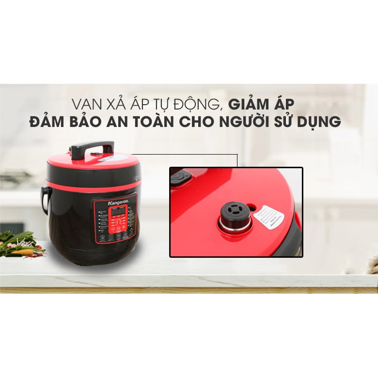 Nồi áp suất Kangaroo KG6P2 6 lít
