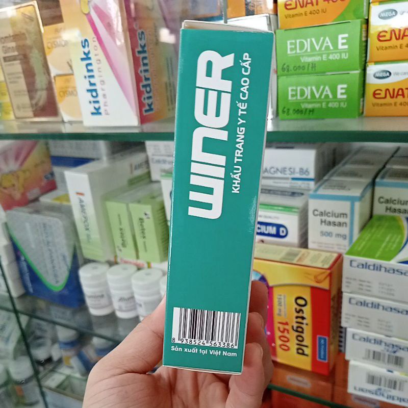 ✅ [Chính Hãng] N95 Winer Khẩu trang y tế cao cấp N95 (1 hộp 10 cái)