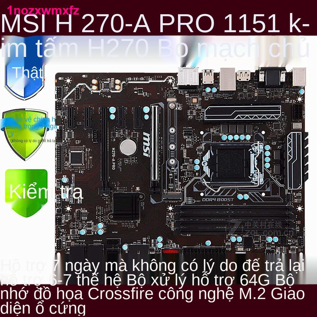 mainboard bo mạch chủBo mạch chủ Gigabyte Z270P-D3 1151 Z270 máy tính để bàn B250H Z270-A