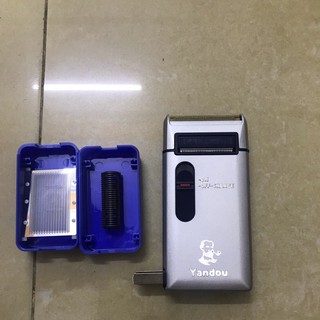 Combo máy cạo râu Yandou và bộ lưỡi