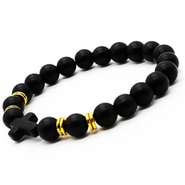 Vòng Tay Chuỗi Hạt Đá Núi Lửa 8MM Cho Nam