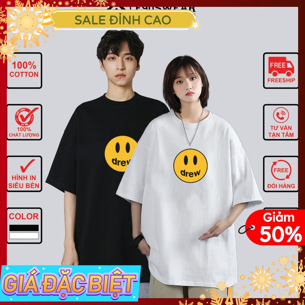 Áo thun nam nữ form rộng, áo phông unisex tay lỡ chất vải thấm hút mồ hôi in hình đẹp thanhhangshop19