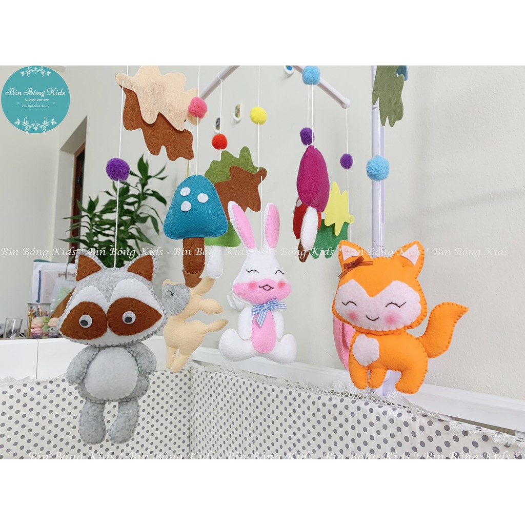 Treo Nôi Cho Bé , Có 35 Bản Nhạc Không Lời, Kích Thích Giác Quan Của Bé