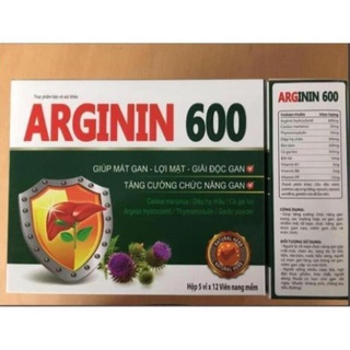 Viên uống mát gan Arginin 600