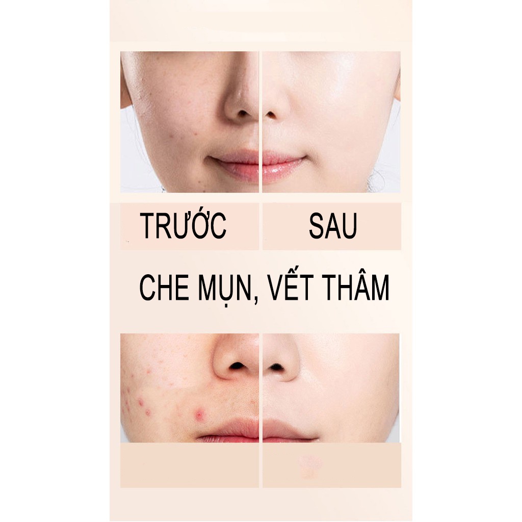 Kem Che Khuyết Điểm Mịn Lì Tiệp Mọi Tông Da Kiểm Soát Dầu Lameila Concealer The Saem Cover MOCCO Nội Địa Trung | BigBuy360 - bigbuy360.vn