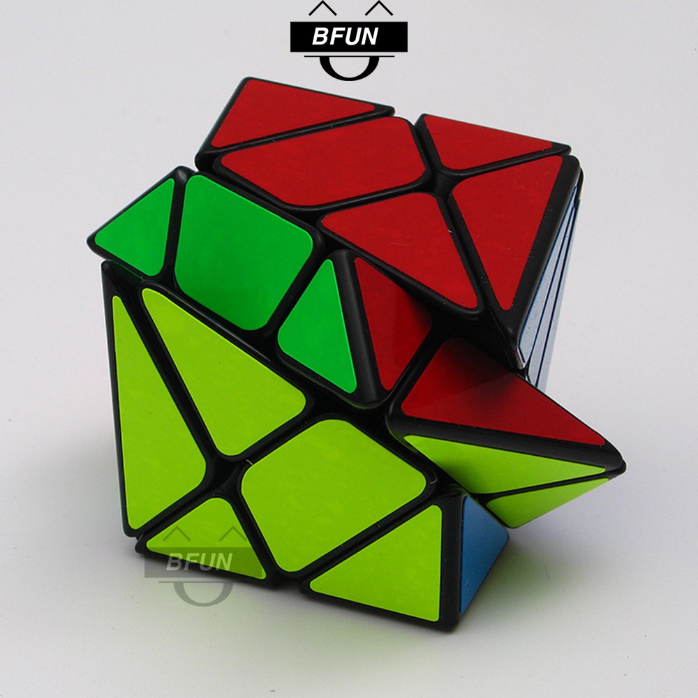 Rubik Biến Thể ASIX Cube (No.8882) VIỀN ĐEN- Khối Rubik Biến Thể 6 Mặt Xoay Trơn, Đồ Chơi Trẻ Em BFUN (Shop có rubik3x3)