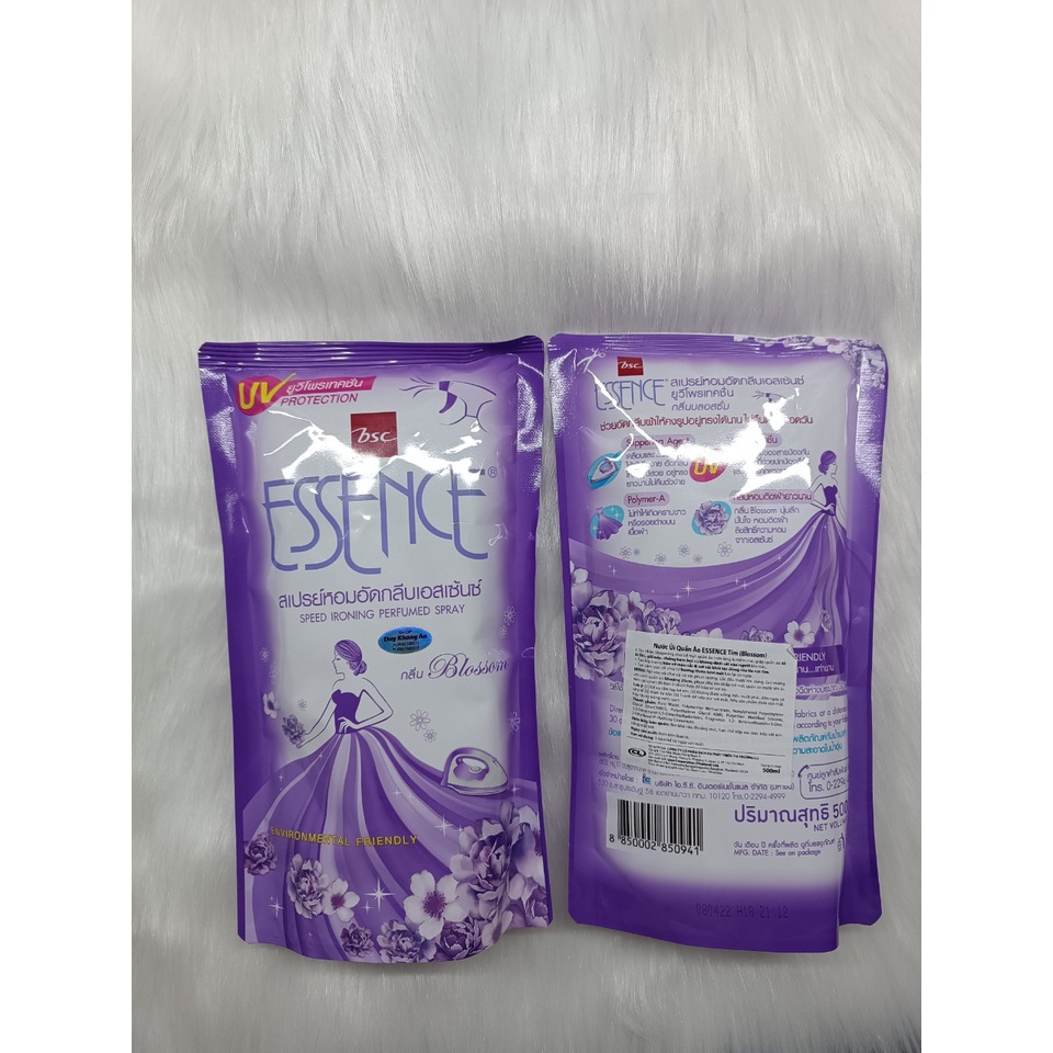 Xịt ủi Essence Túi 500ml nhập khẩu Thái Lan