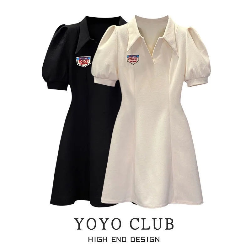 Đầm polo Tay Phồng Plus Size Thời Trang Cho Nữ