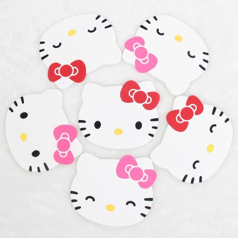 Đế lót ly cách nhiệt chống trượt họa tiết hoạt hình