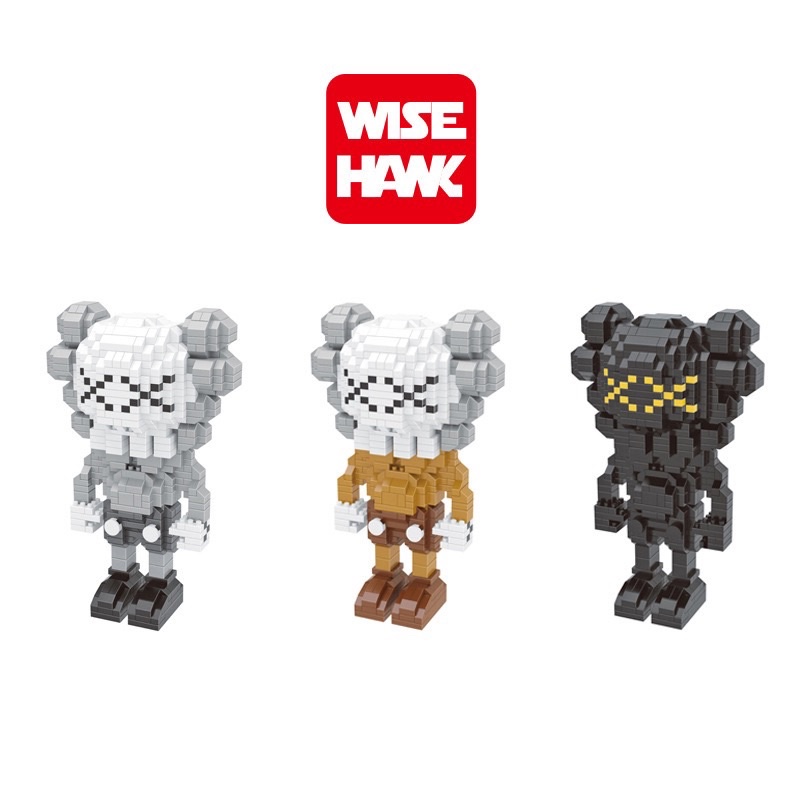 LEGO VIP 3D BEARBRICK ( lắp ráp 3D BEARBRICK )