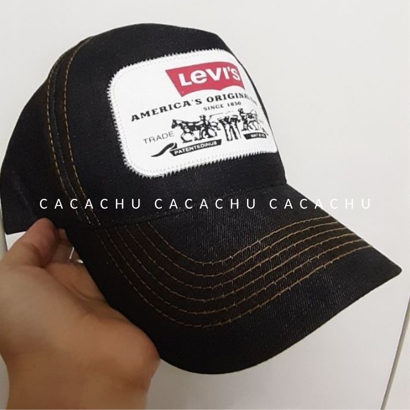 Mũ lưỡi trai, Nón kết bò Jean Levi siêu hot dành cho nam nữ unisex hàng cao cấp thời trang hàn quốc CACACHU M08