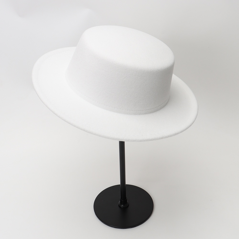 Mũ Nỉ Rộng Vành Nón Fedora Thời Trang Cho Nữ