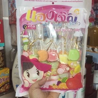 Kẹo dẻo xiên que Thái Lan gói 15 que