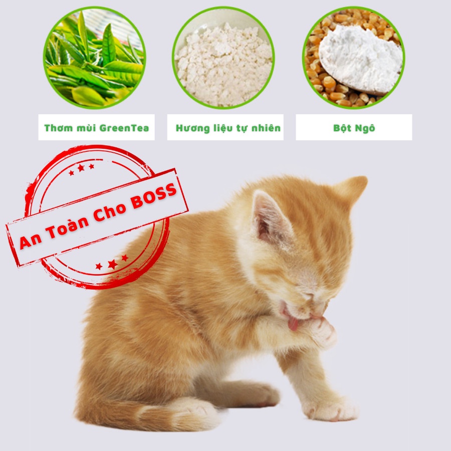 Cát Vệ Sinh Đậu Phụ Tofu Cho Mèo Acat 6L