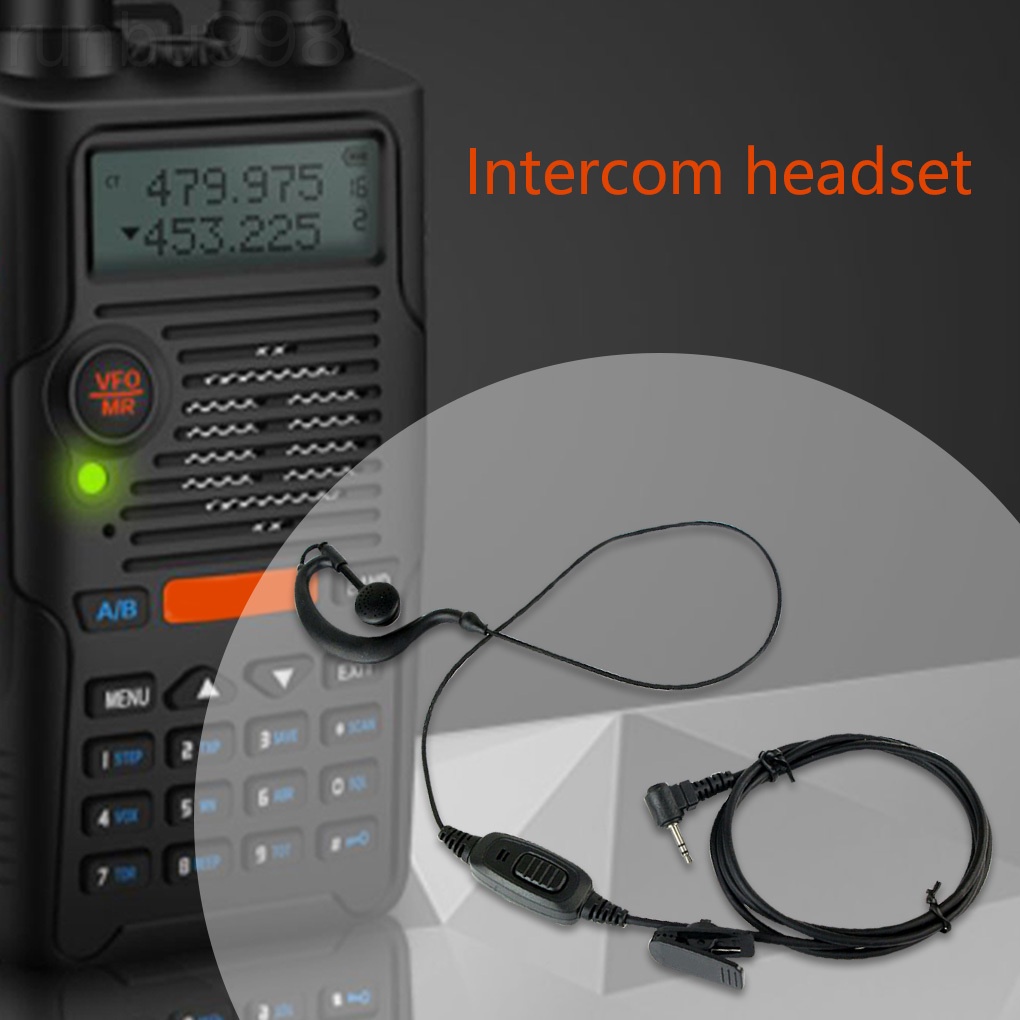 Tai nghe có mic PTT thay thế cho bộ đàm HYT/Motorola 2.5mm