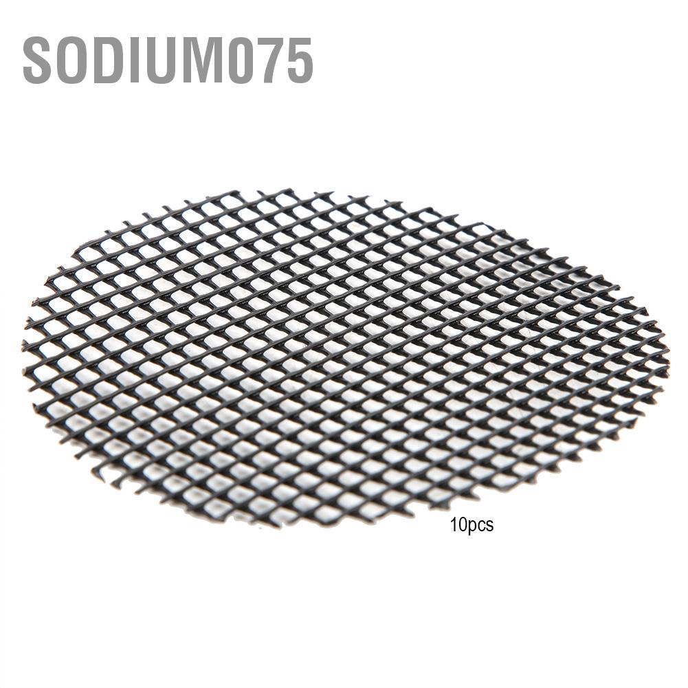 Sodium075 10PCS Gardening Flower Pot Hole Mesh Mat Pad Plant Potting Bonsai Bottom Grid