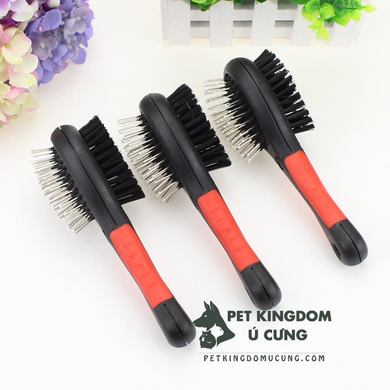 Lược chải lông thú cưng 2 mặt