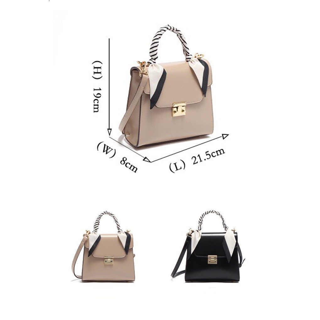 [Sản phẩm tặng kèm là túi lau đồ da tiện dụng] MICOCAH - Túi xách nữ Micocah kèm khăn quấn quai cực sang trọng MSP: 507 | BigBuy360 - bigbuy360.vn