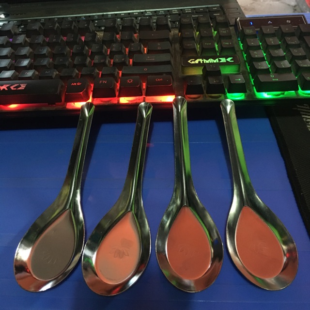 4 chiếc thìa ăn mỳ phở loại 1 dày đẹp