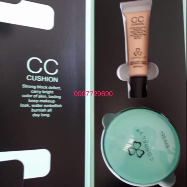 Phấn CC Cushion Cream Connaly 12g+12g