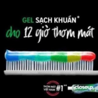 (nh123)  Kem đánh răng Closeup 230gr